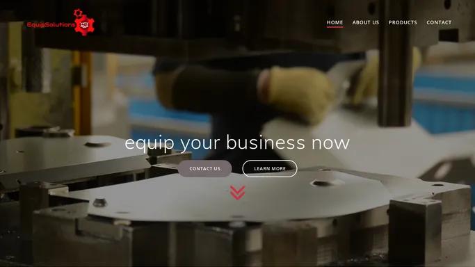 Front Page - Equip Solutions