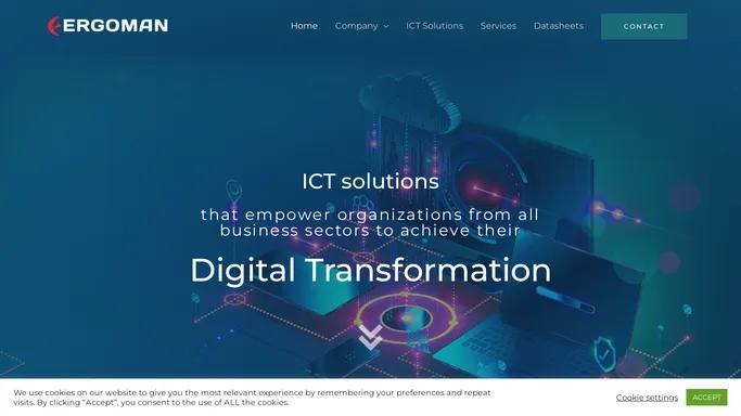 Home - ERGOMAN | ICT Solutions for your Digital Transformation