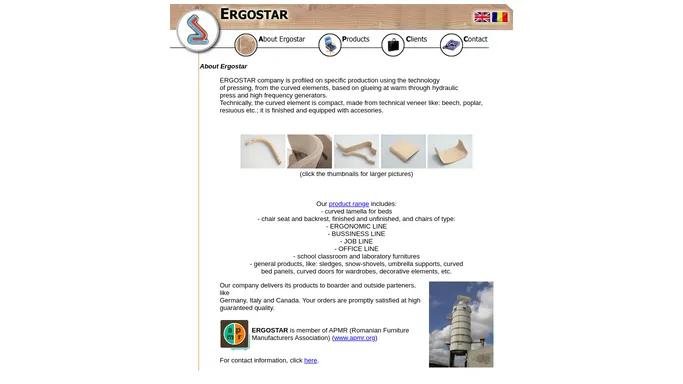 Ergostar - About