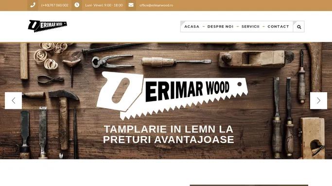 Erimar Wood – Tamplarie in lemn