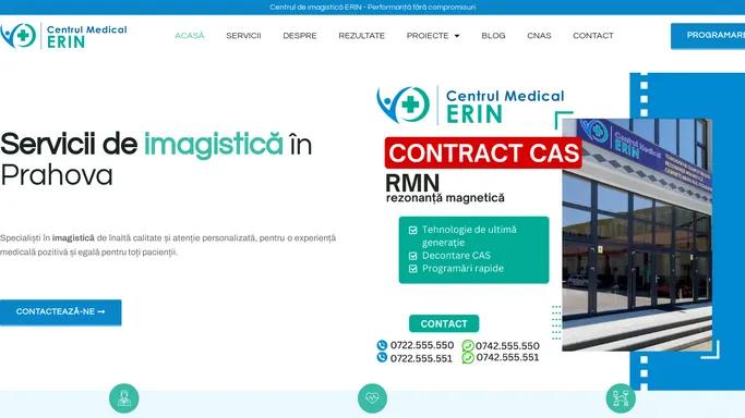 Centrul medical Erin Ploiesti Prahova - RMN, Ecografie, CT