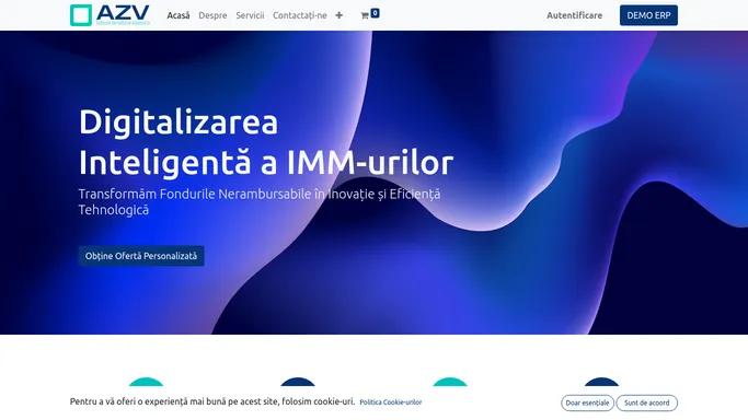 AZV - Digitalizarea Inteligenta a IMM-urilor