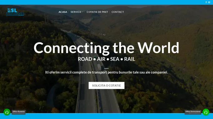 ESL Transports – Connecting the World | Road – Sea – Air