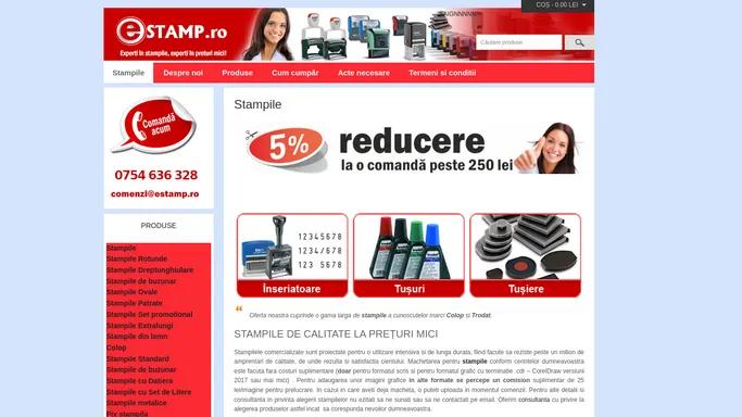 Stampile - magazin online– Stampile ieftine, Colop, Trodat, Stampile personalizate | Experti in stampile, experti in preturi mici!