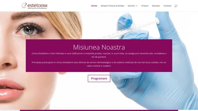 Estetderm | Dermatologie Bistrita | Estetica Medicala | Cabinet Dermatologie