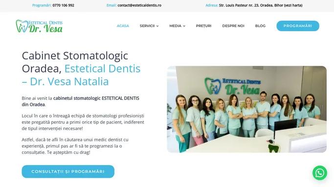 Cabinet stomatologic Oradea - Estetical Dentis Dr. Vesa