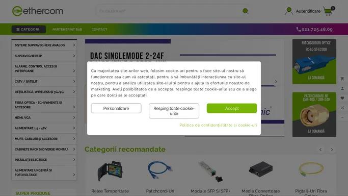 Ethercom.ro - solutii complete de supraveghere, sisteme de alarma, retelistica si conectica