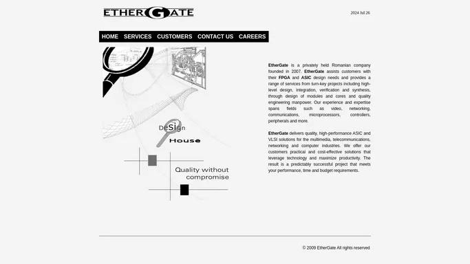 EtherGate - Quality without compromise