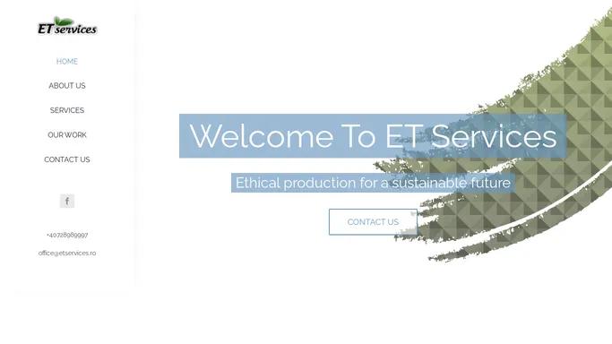 ET Services – Apparel Manufacturing