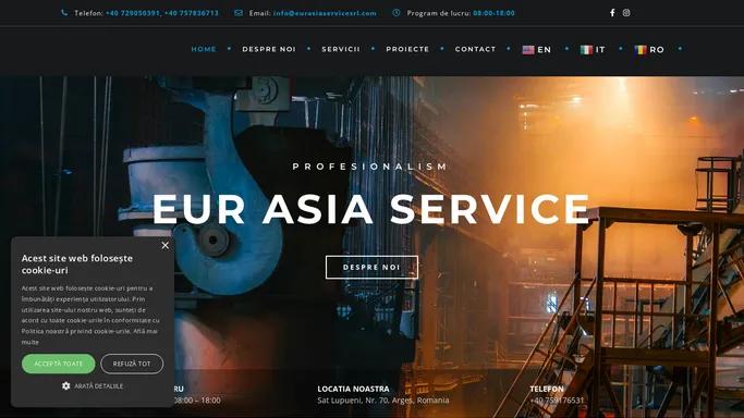 EUR ASIA SERVICE SRL – Sisteme electrice industriale si automatizari