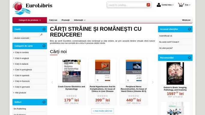 LIBRARIE VIRTUALA - CARTI STRAINE SI CARTI ROMANESTI - CARTI MEDICALE