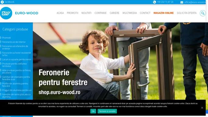 Feronerie: manere usi, utilaje prelucrare, lac/vopsea lemn