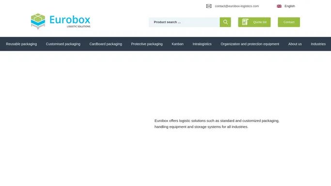 Industrial Logistics Solutions Eurobox | Eurobox