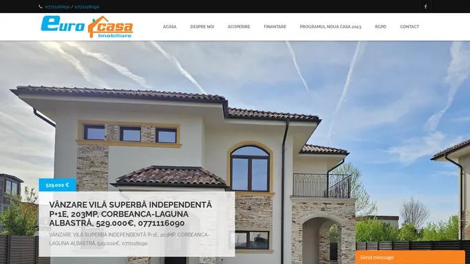 Eurocasa | Imobiliare