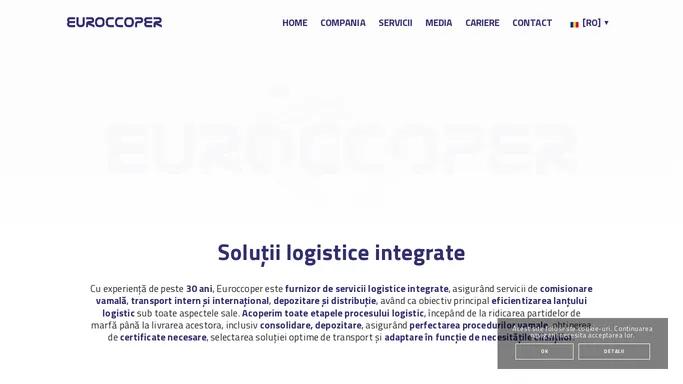 EUROCCOPER | Solutii logistice integrate | Logistica, Vama, Transport