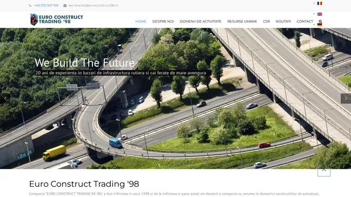 Euroconstruct Trading `98 – We Build the Future