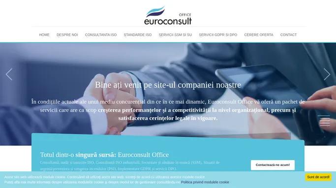 Euroconsult Office - Certificare ISO - Consultanta si Implementare ISO<