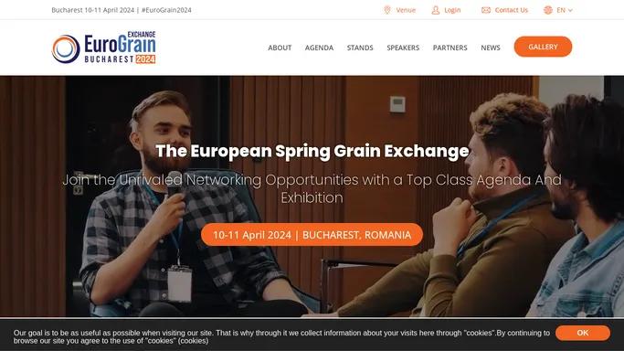 EuroGrainExchange 2024 | Bucharest | Grain Event 2024