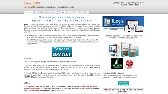 Program legislativ profesional