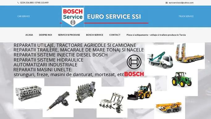 Euro Service SSI - Bosch Service - Onesti - Bacau