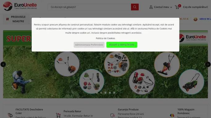 EuroUnelte: Magazin Online de Scule, Unelte Pentru Casa & Gradina