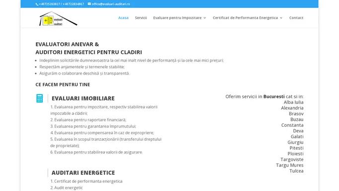 Evaluari Auditari | Evaluari Auditari