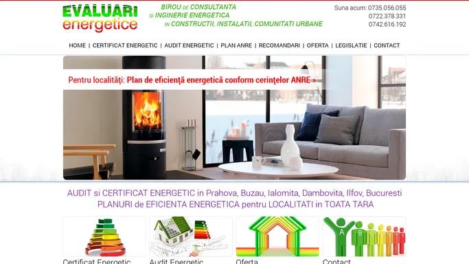 Evaluari Energetice