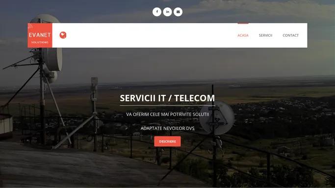 Evanet Solutions: Servicii Internet, Sisteme de Securitate, Automatizari