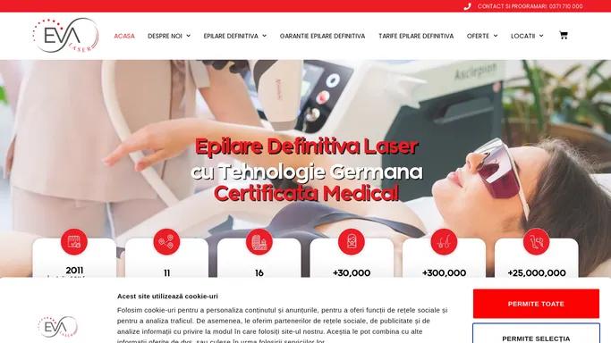 Epilare Definitiva Laser cu Tehnologie Germana Certificata Medical