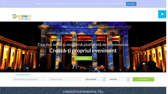 EventPay -Platforma de promovare si ticketing pentru evenimente