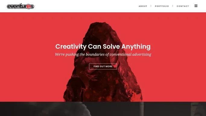 eventures | Creativity can solve anything