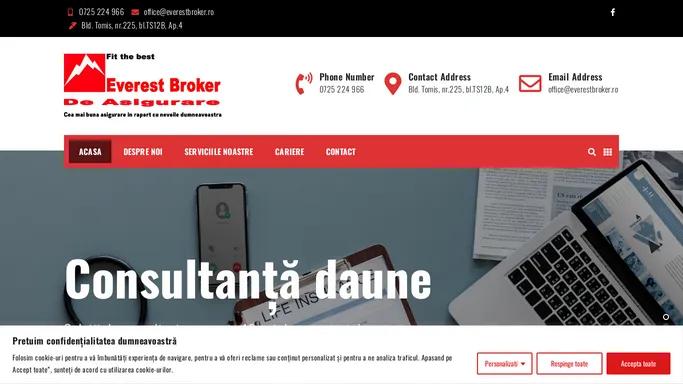 EVEREST BROKER DE ASIGURARE - EVEREST BROKER DE ASIGURARE