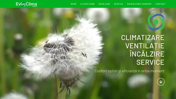 Evoclima Sistem - Climatizare Ventilatie Incalzire