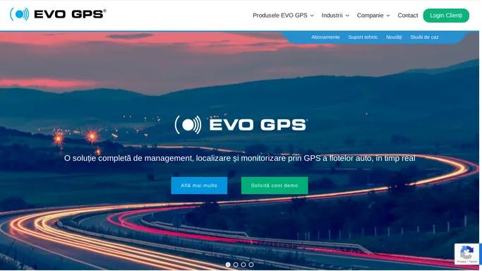 EVO GPS - Monitorizare GPS, Monitorizare flota auto prin GPS