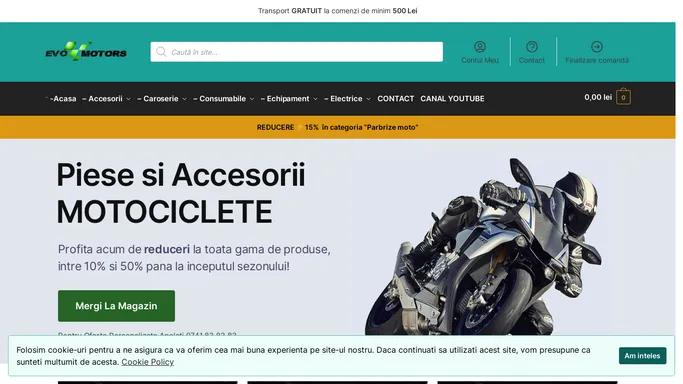 EVOPARTS - Magazin Piese Moto, Accesorii si Consumabile