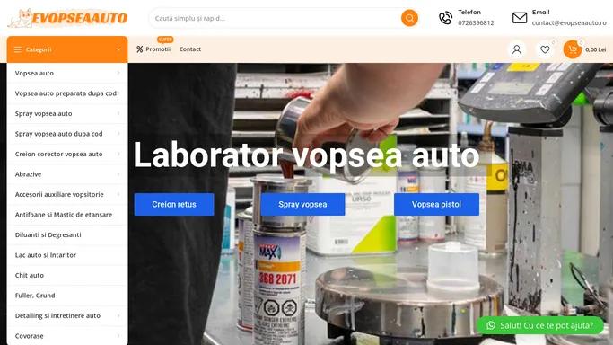 Vopsea auto - Laborator - Magazin Evopseaauto.ro