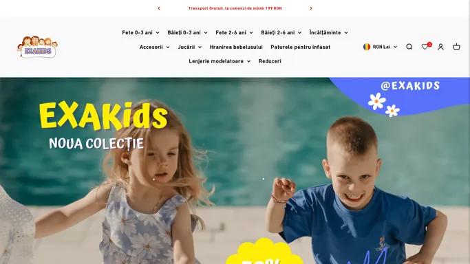 ExaKids.com - Imbracaminte pentru copii si bebelusi