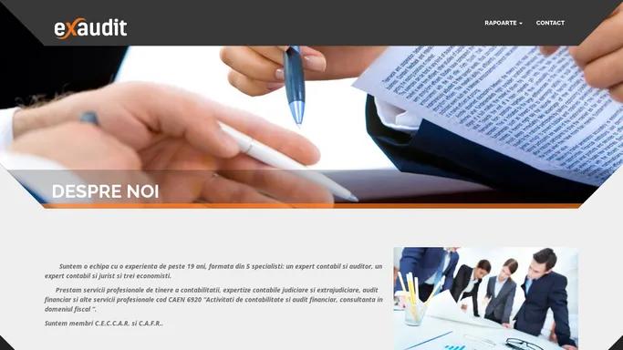 Exaudit.eu -Contabilitate, expertize contabile, audit financiar Exaudit.eu