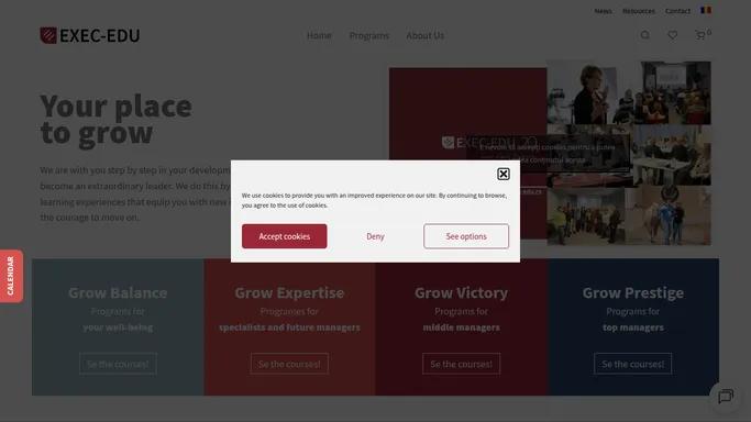 EXEC-EDU - Your Place to GROW - EXEC-EDU