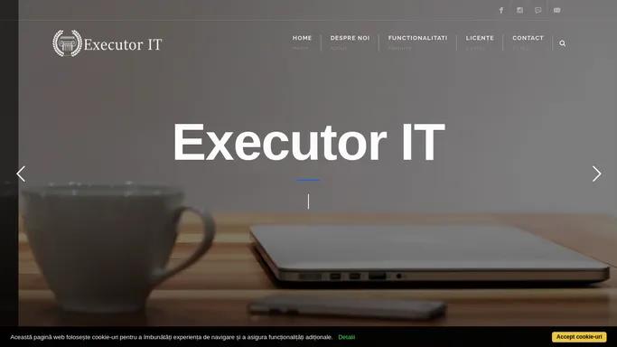 Executor IT - Aplicatie software pentru executori judecatoresti