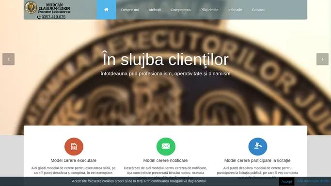 Executor Arad | Birou Executor Judecatoresc Morcan Claudiu-Florin