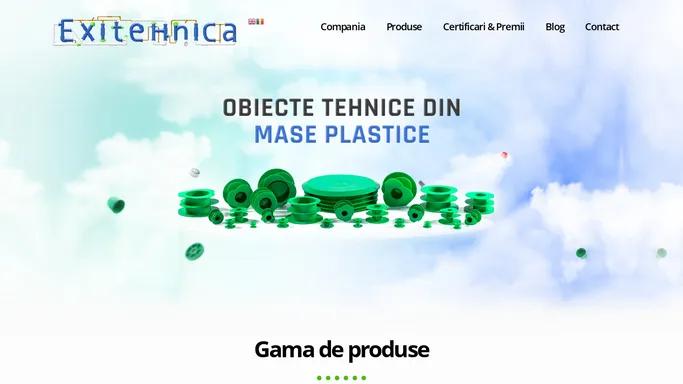 Exitehnica - protectoare filetate, dopuri, capace, protectoare plastic, inele protectie