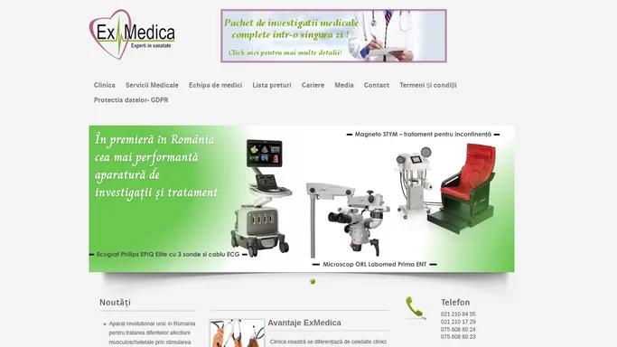 Clinica medicala - ExMedica Bucuresti