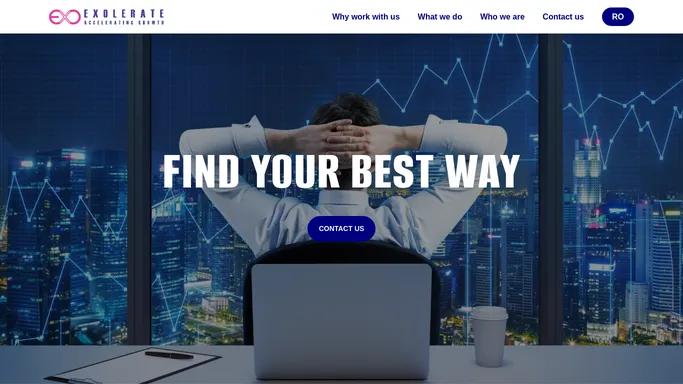 EXOLERATE – Accelerating Growth