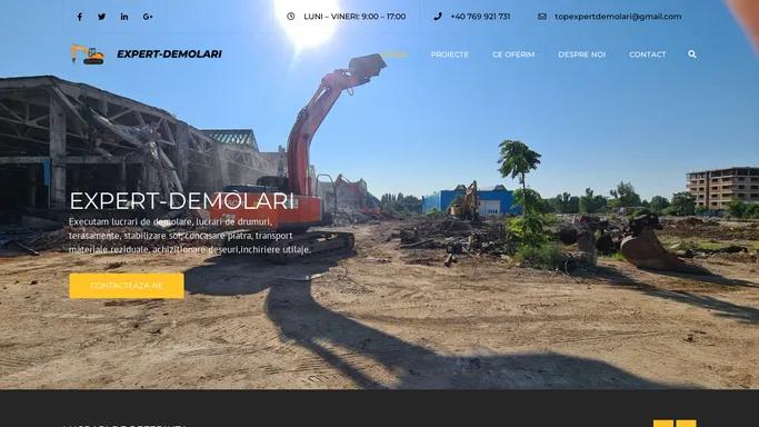 Expert Demolari – Expert demolari.