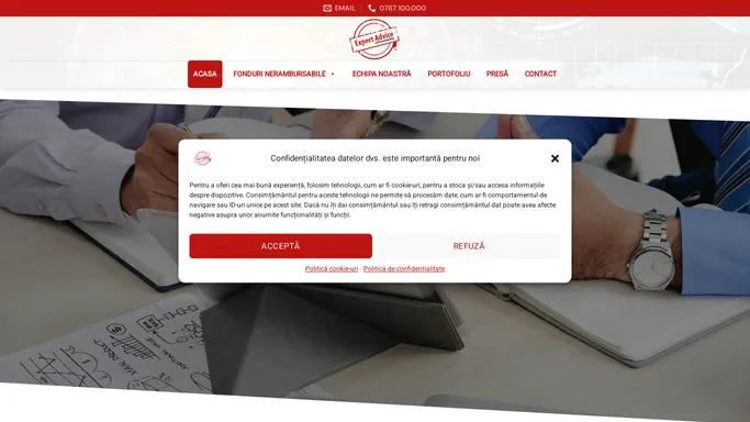 ExpertADVICE – Consultanta fonduri nerambursabile