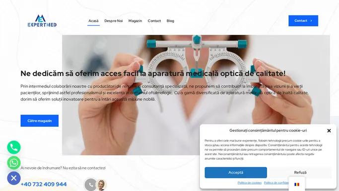 Aparatura Medicala Optica - ExpertMed