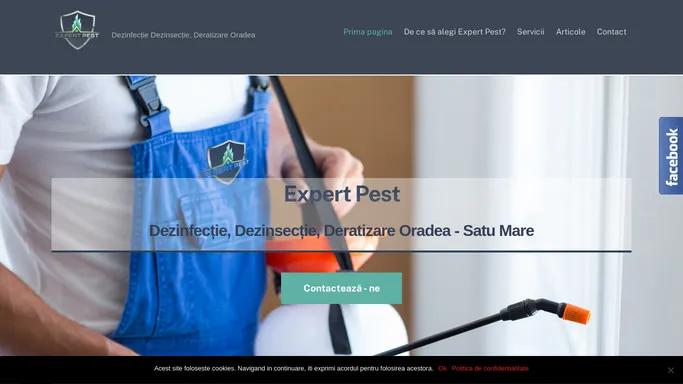 Dezinfectie - Dezinsectie - Expert Pest - Deratizare Oradea