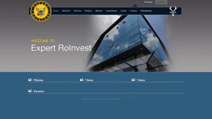 Expert RoInvest - Homepage