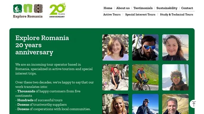 Explore Romania Tour Operator — Active | Special Interest | Study & Technical